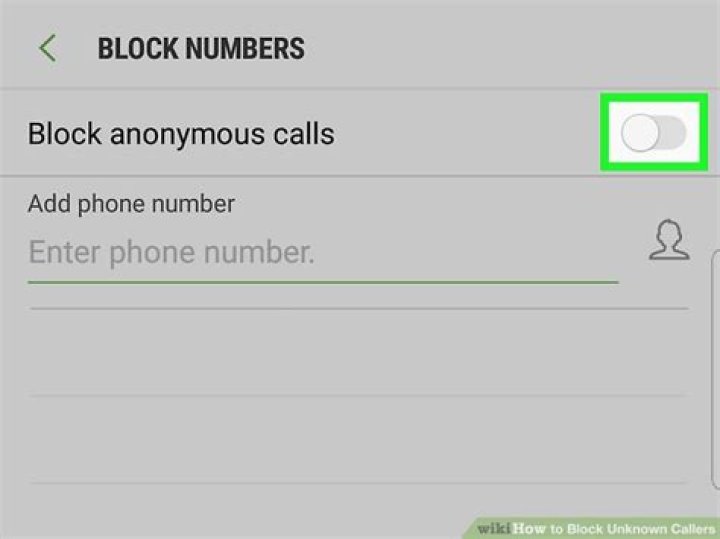 Block unknown callers - How To Discuss