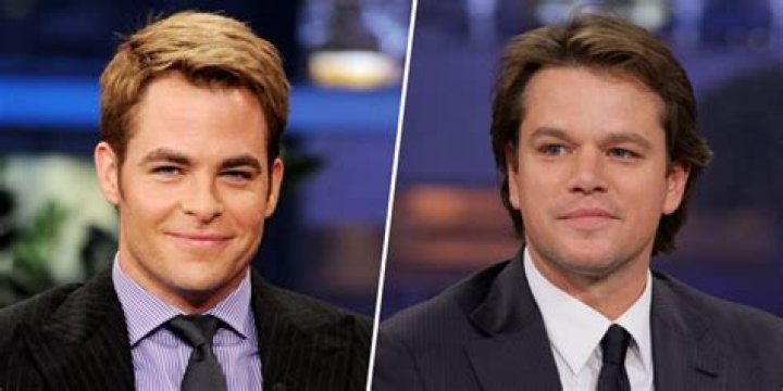 Chris Pine Looks Like Matt Damon