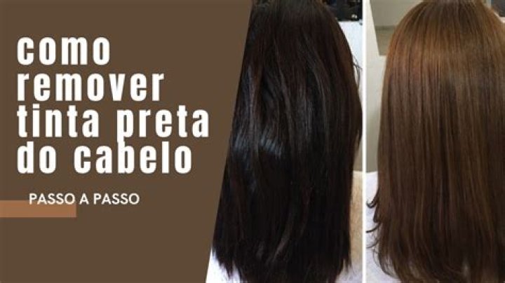 Como Tirar Tinta Preta Do Cabelo