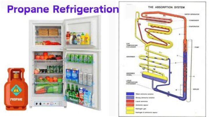 Does a propane fridge need power?