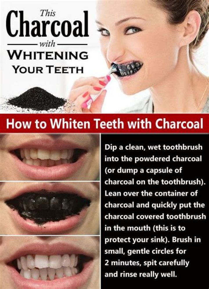 does charcoal whiten teeth