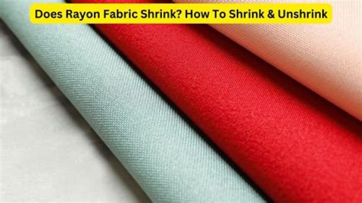 Does Rayon Polyester Shrink - How To Discuss