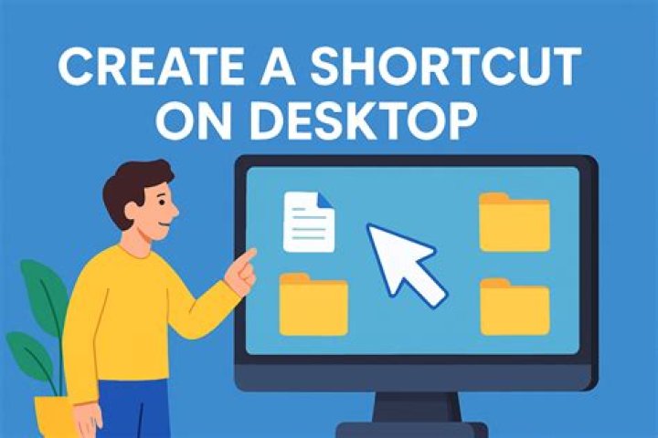 how to create a shortcut to a website