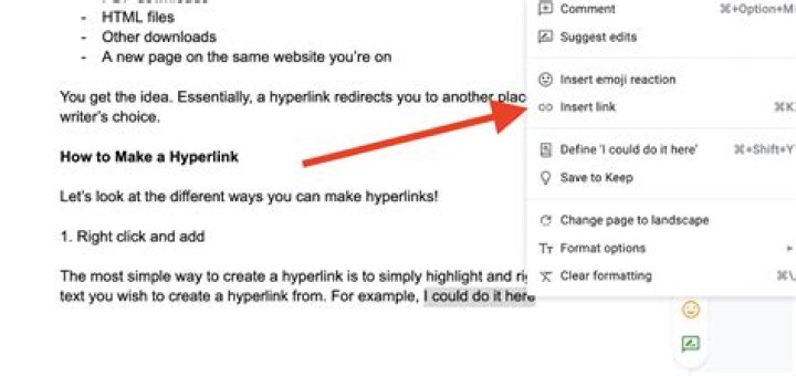 Hyperlink (link) - How To Discuss