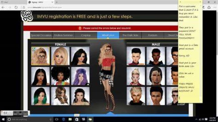 Imvu Make Account Imvu Make Account