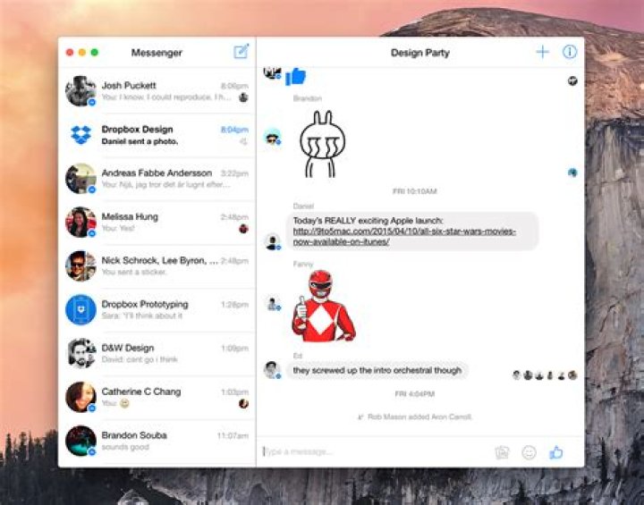 messenger for mac