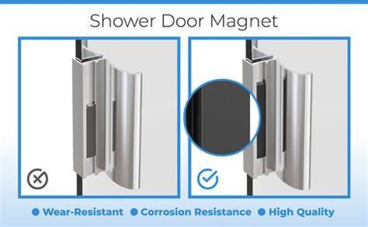 shower door magnet