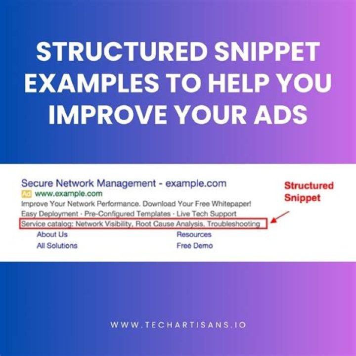 Structured Snippets - How To Discuss